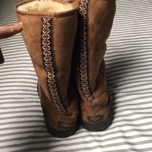 Women’s UGGS tall braided boot